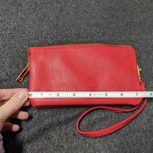 Red wristlet/small purse